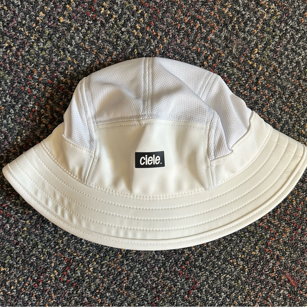 Ciele Athletics BKT White Bucket Hat